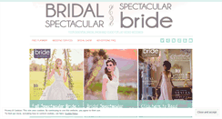 Desktop Screenshot of blog.bridalspectacular.com